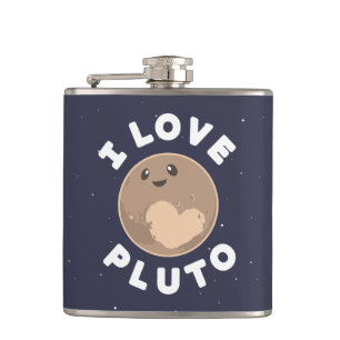 Jag älskar Pluto Fickplunta