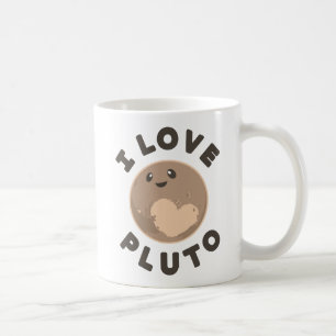 Jag älskar Pluto Kaffemugg