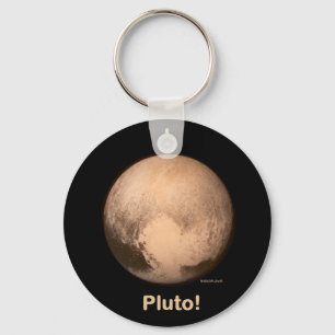 Jag älskar Pluto Nyckelring