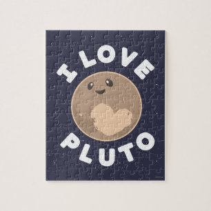Jag älskar Pluto Pussel
