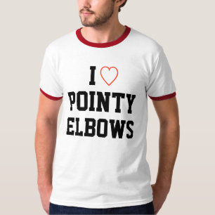 Jag älskar Pointy armbågar T Shirt