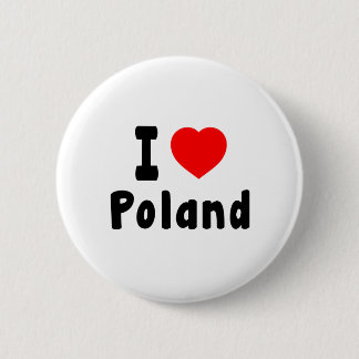 Jag älskar Poland. Knapp