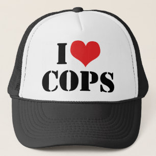 Jag älskar poliser keps