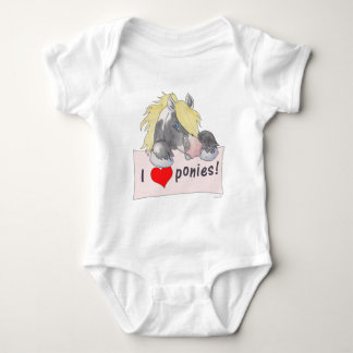 Jag älskar ponnyer! tee shirt
