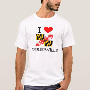 Jag älskar Poolesville Maryland Tröja
