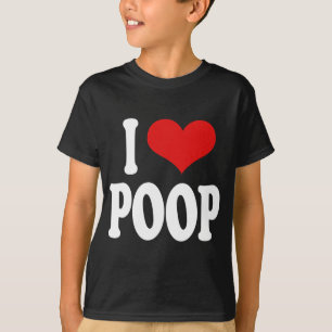 Jag älskar Poop T Shirt