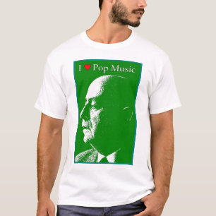 Jag älskar popmusik tee shirt