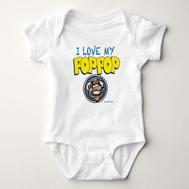 Jag älskar poppop t shirt (Framsida)