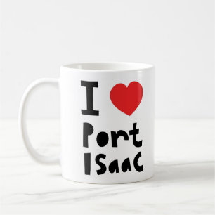 Jag älskar port Isaac Kaffemugg