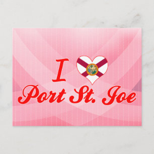 Jag älskar Port St.Joe, Florida Vykort