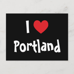 Jag älskar Portland Vykort