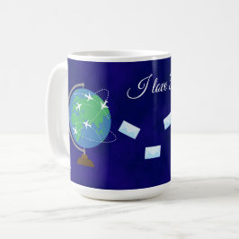 Jag älskar Postcrossing - 15 oz. Mugg