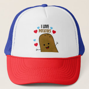 Jag älskar potatis keps