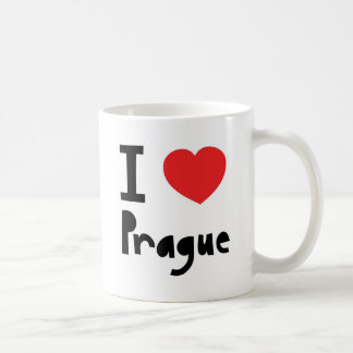 Jag älskar Prague Kaffemugg