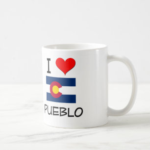 Jag älskar PUEBLOEN Colorado Kaffemugg