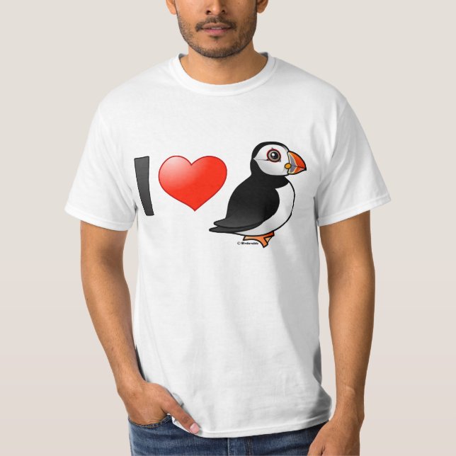 Jag älskar Puffins Tröja (Framsida)
