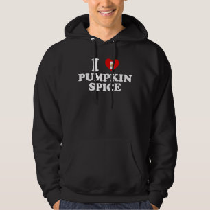 Jag älskar pumpa krydda hoodie