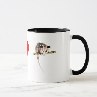 Jag älskar pungråttamuggen mugg