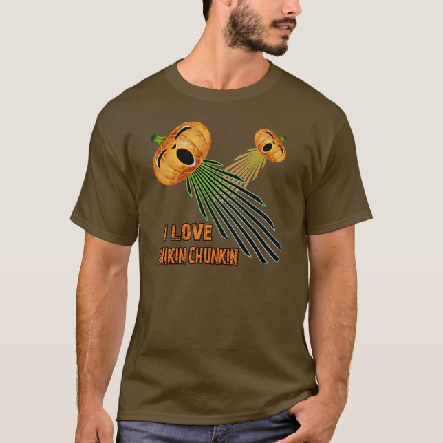 Jag älskar Punkin Chunkin T-shirt (Framsida)