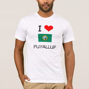 Jag älskar Puyallup Washington Tröja