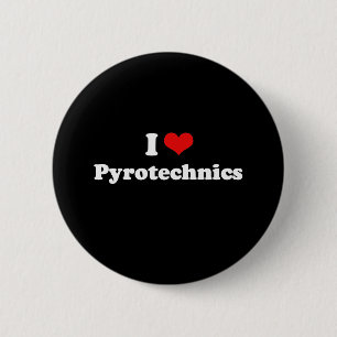 Jag älskar Pyrotechnicstshirten Knapp