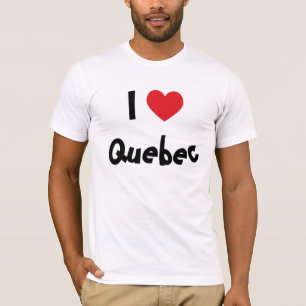 Jag älskar Quebec T Shirt