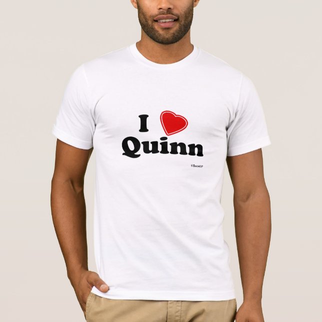 Jag älskar Quinn Tee (Framsida)