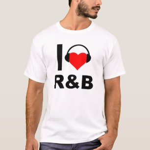 Jag älskar R&B Rollig T-shirt