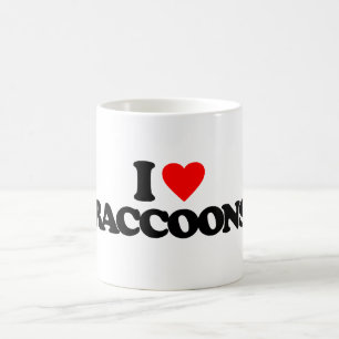 JAG ÄLSKAR RACCOONS KAFFEMUGG