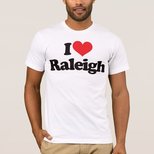 Jag älskar Raleigh Tröja (Framsida)