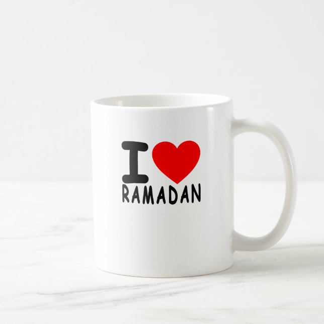 Jag älskar Ramadan. Kaffemugg (Höger)