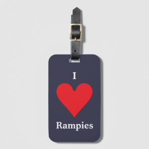 Jag älskar Rampies Bagagebricka