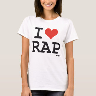 Jag älskar rappar t-shirt