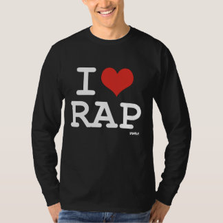 Jag älskar rappar tee shirt