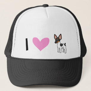 Jag älskar råttaTerriers/leksakfoxterrier Keps