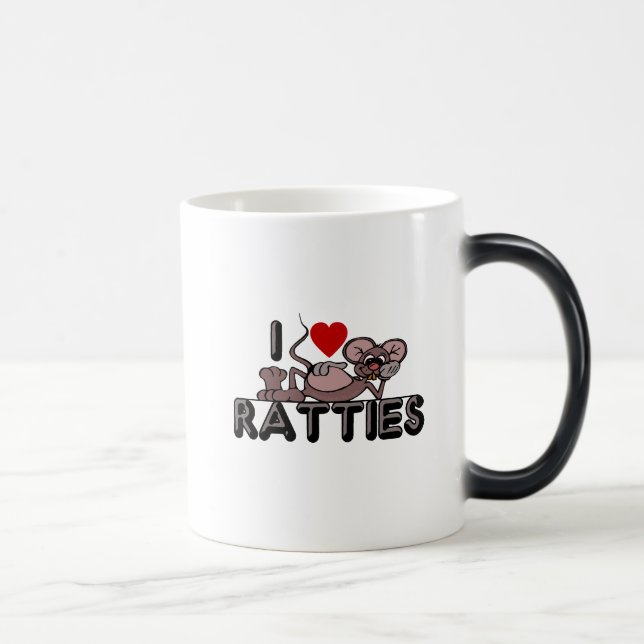 Jag älskar Ratties Magisk Mugg (Höger)