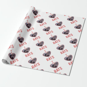 Jag älskar råttor! presentpapper
