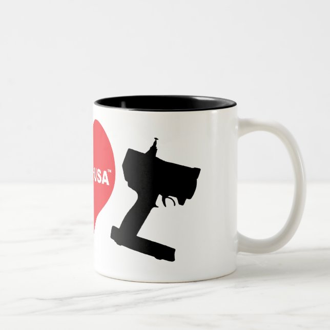 Jag älskar RC Två-Tonad Mugg (Höger)