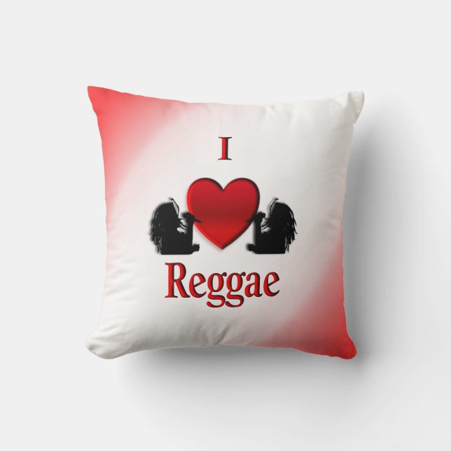 Jag älskar Reggae Mojo Kudde (Framsida)