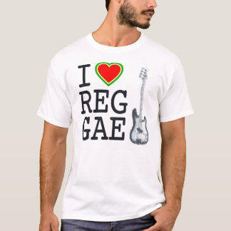 Jag älskar Reggae T-shirt
