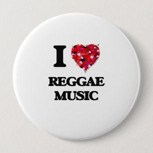Jag älskar Reggaemusik Knapp