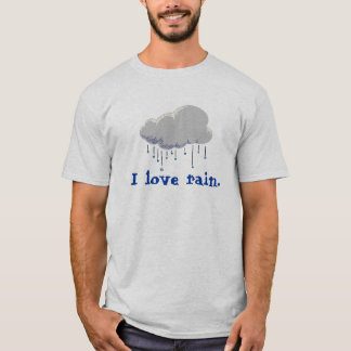 Jag älskar regn t-shirt