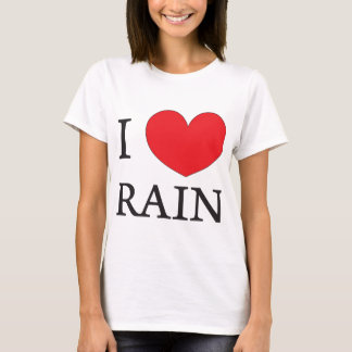 jag älskar regnar t shirt