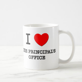 Jag älskar rektor kontor kaffemugg