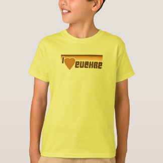 Jag älskar Retro 70-tal för Euchre T-shirt