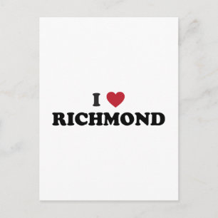 Jag älskar Richmond Virginia Vykort