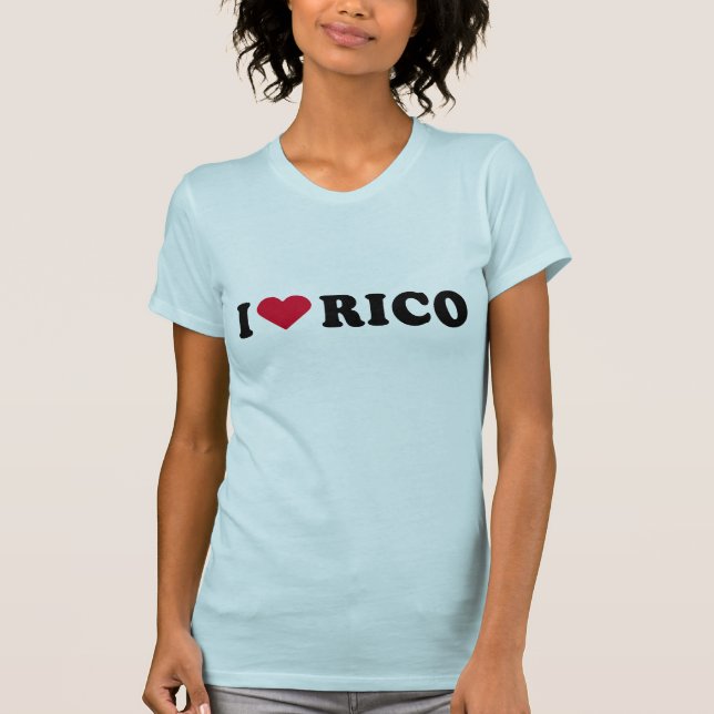 JAG ÄLSKAR RICO TEE (Framsida)