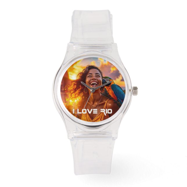 JAG ÄLSKAR RIO DE JANEIRO ARMBANDSUR (Framsida)