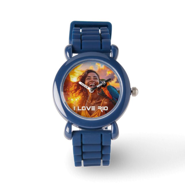 JAG ÄLSKAR RIO DE JANEIRO ARMBANDSUR (Framsida)