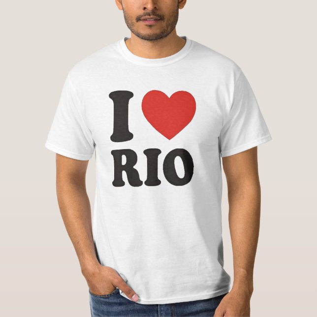 JAG ÄLSKAR RIO TEE (Framsida)